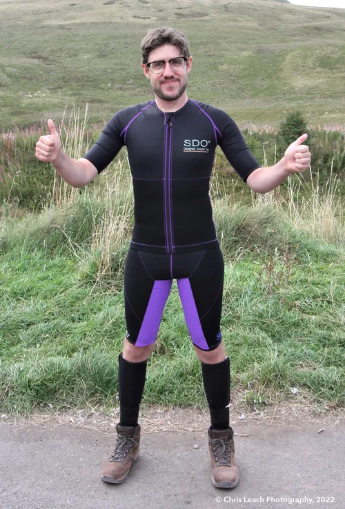 Michael Pursey wearing his SDO® Original suit