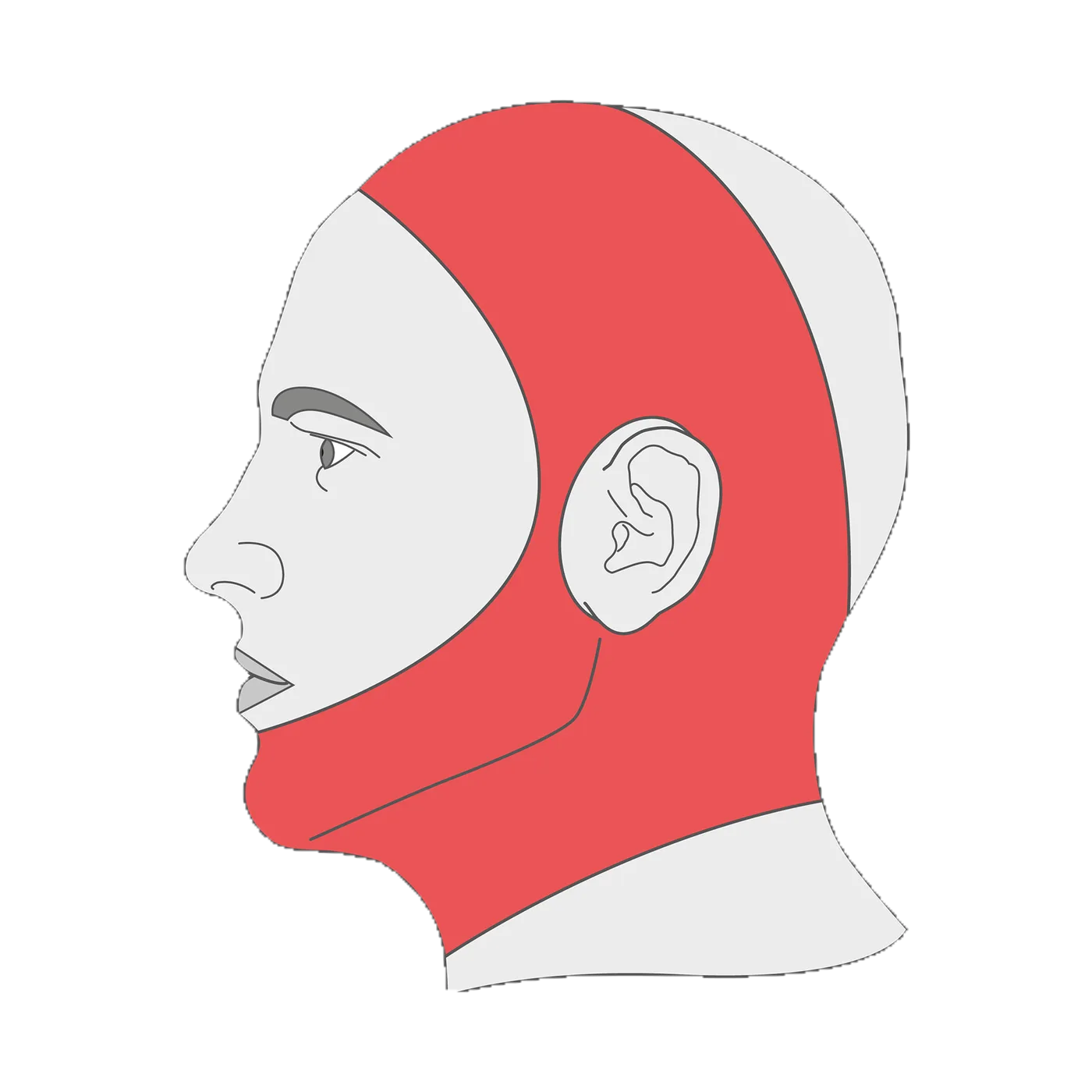 New Jobskin® Premium Modified Chin Strap - PO 0549