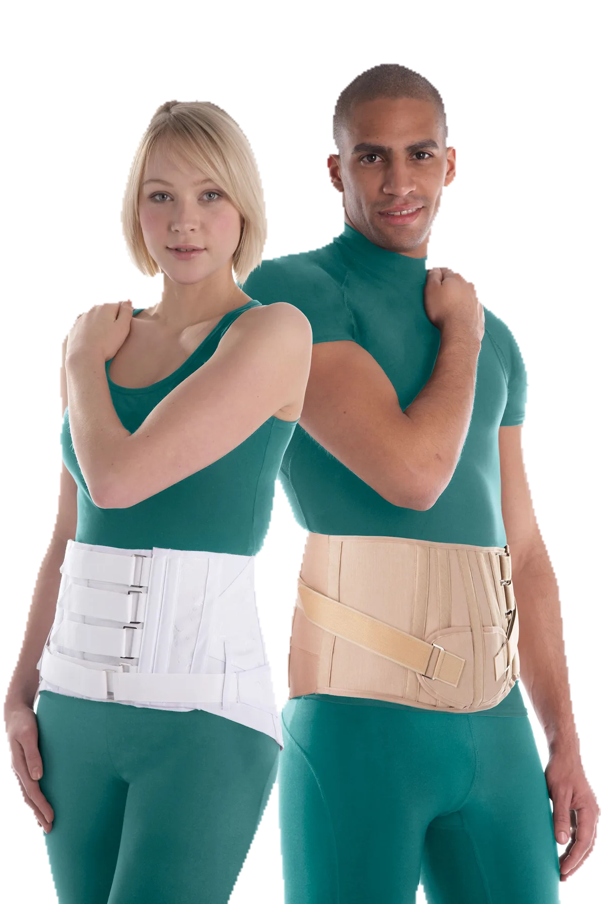 Lumbosacral and abdominal corsets